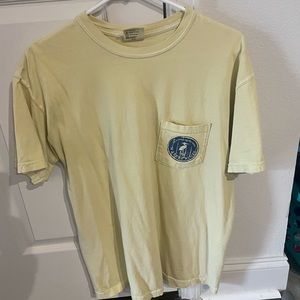 Yellow frocket tee